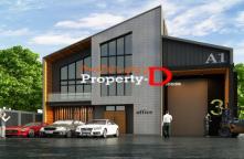 WH64050017-Warehouse and land for rent, Samut Sakhon, Krathum Baen, Don Kai Di, purple area