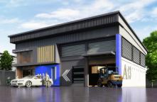 WH64090036-Warehouse, warehouse with office, modern style, Phutthamonthon - Salaya, good location, convenient transportation, 570 sqm. A 13 Platinum Factory 3