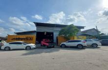 WH64080001-For rent, warehouse, warehouse with office 111/6 Moo 2 Soi Bang Chueak Nang 13, front racing garage near The Mall Bang Khae Kanchanaphisek Road, area 500 sq m.